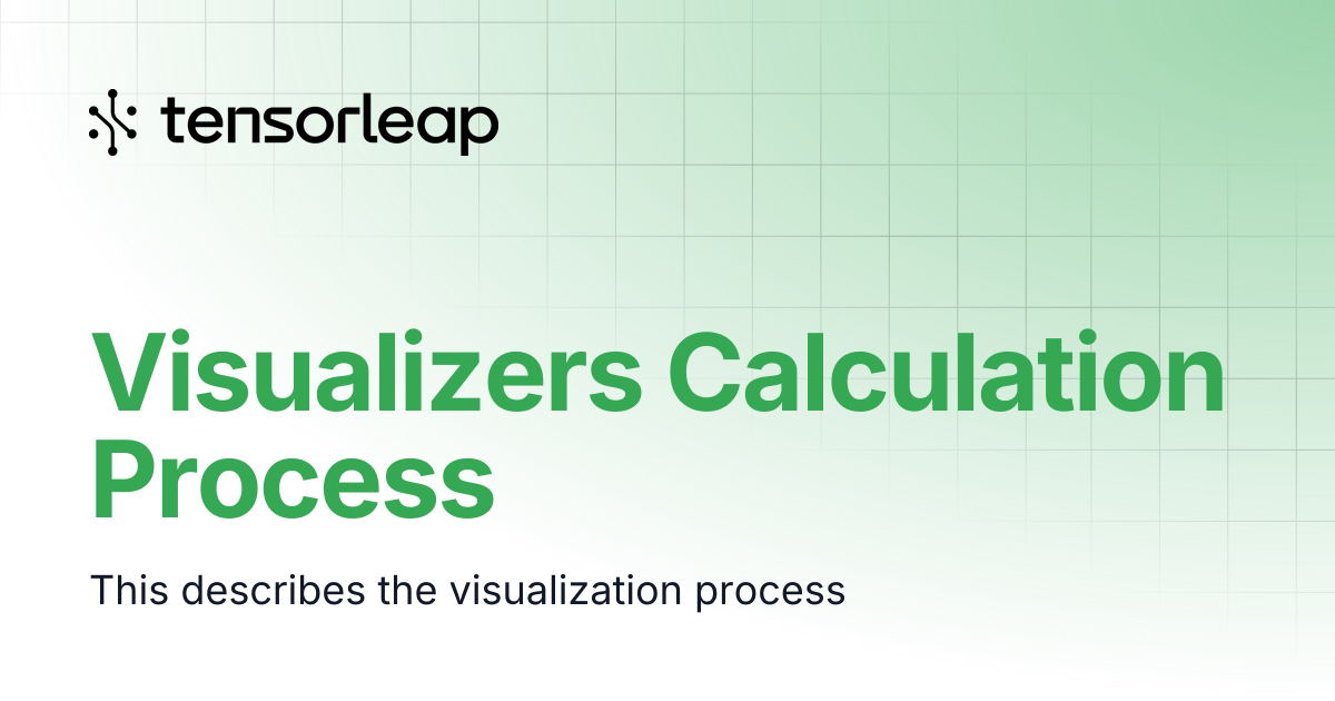 Visualizers Calculation Process | Tensorleap Docs