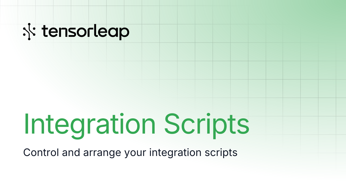 Integration Scripts | Tensorleap Docs