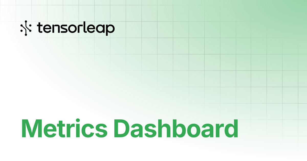 Metrics Dashboard | Tensorleap Docs